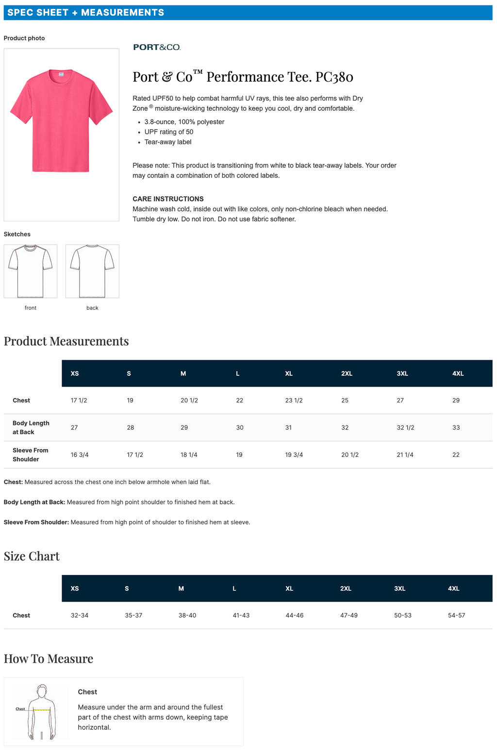 Steel River Performance Tee