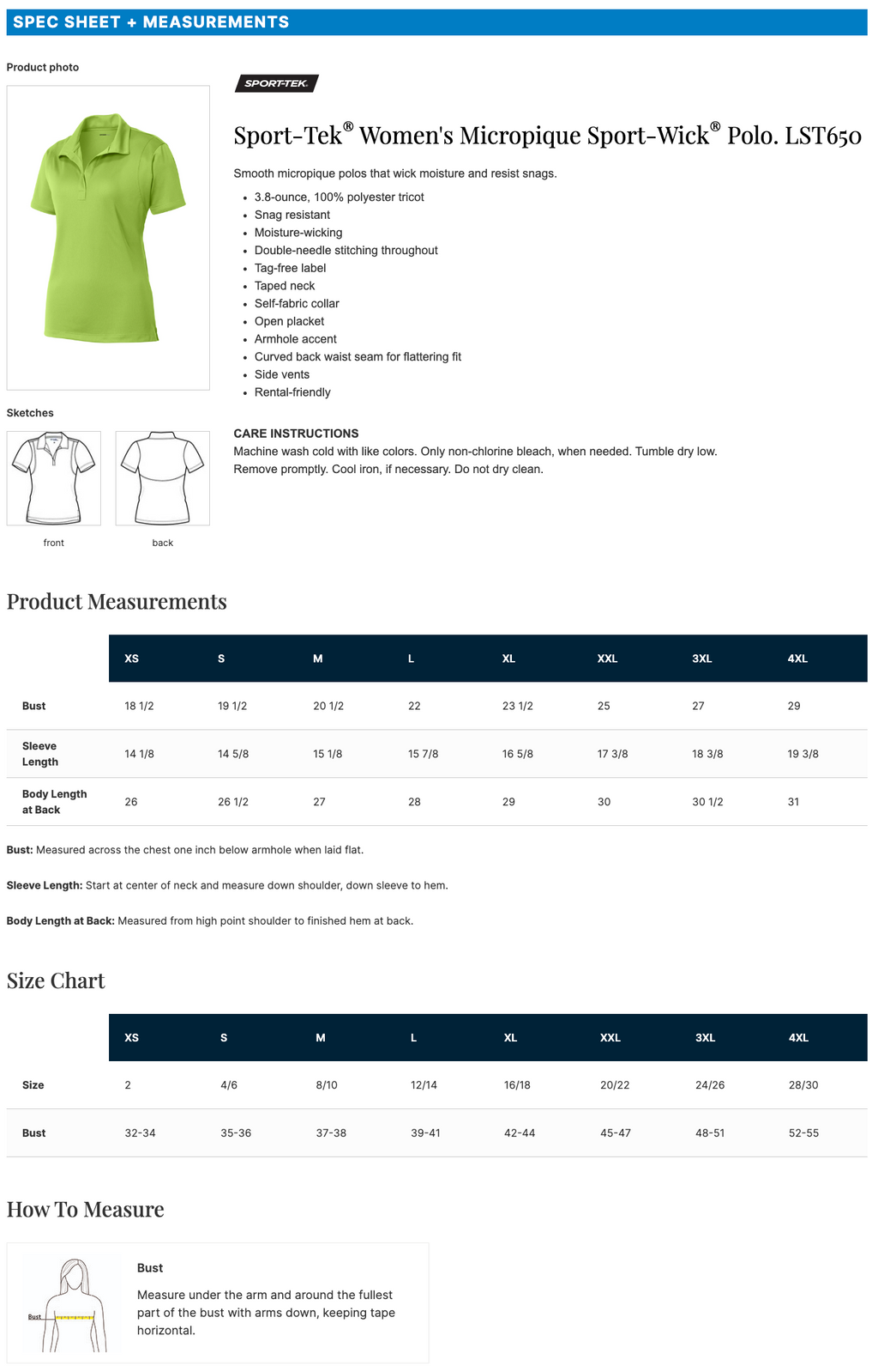 Steel River Women’s Sport-Wick® Polo