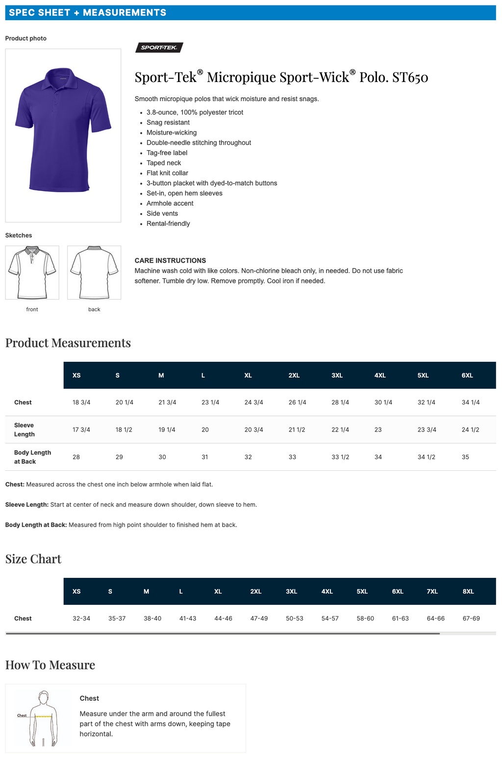 Steel River Sport-Wick® Polo