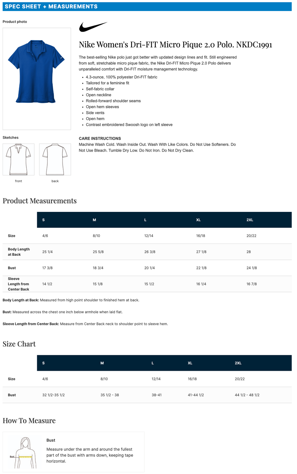 Steel River Nike Women's Dri-FIT Polo