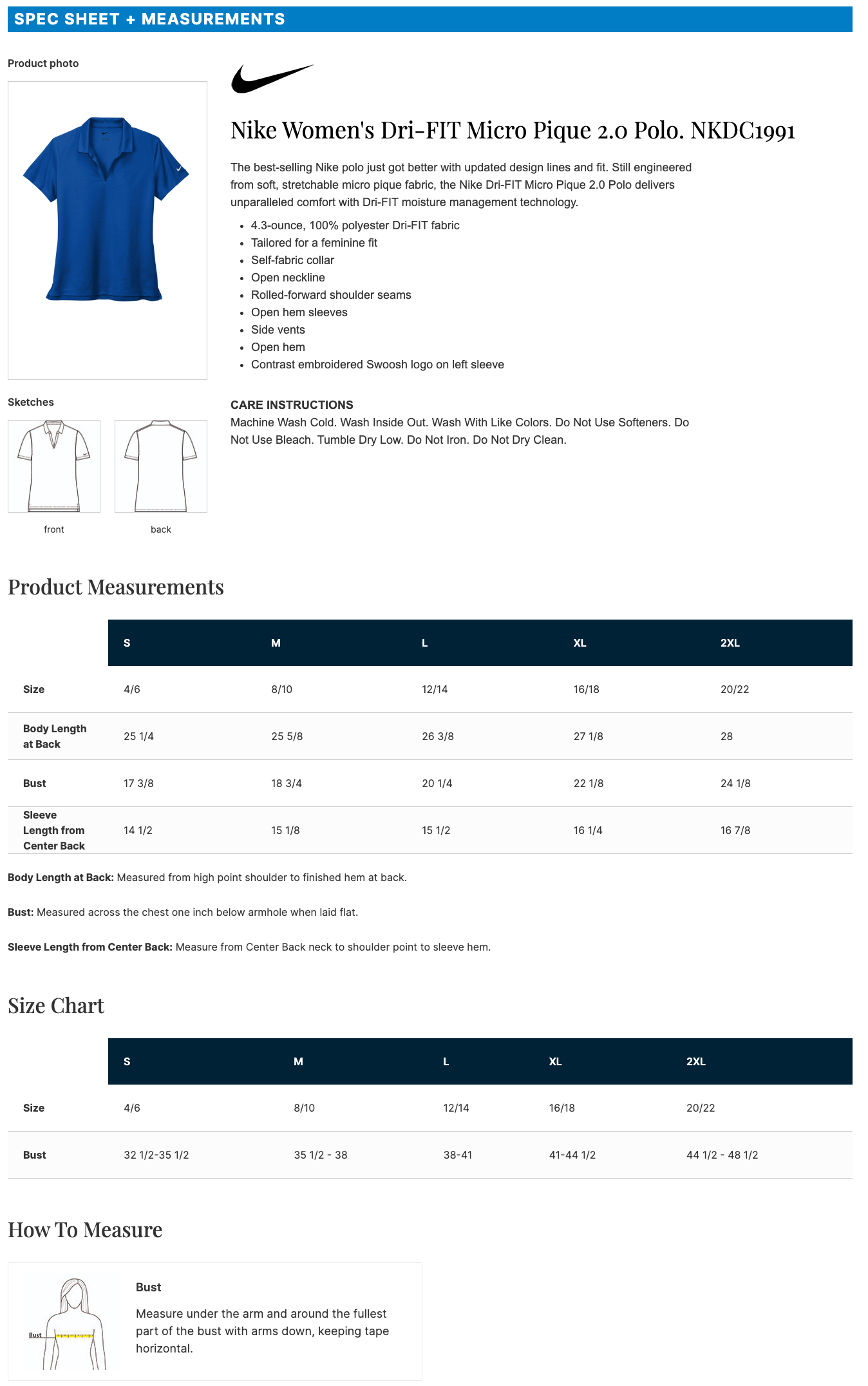 Steel River Nike Women's Dri-FIT Polo